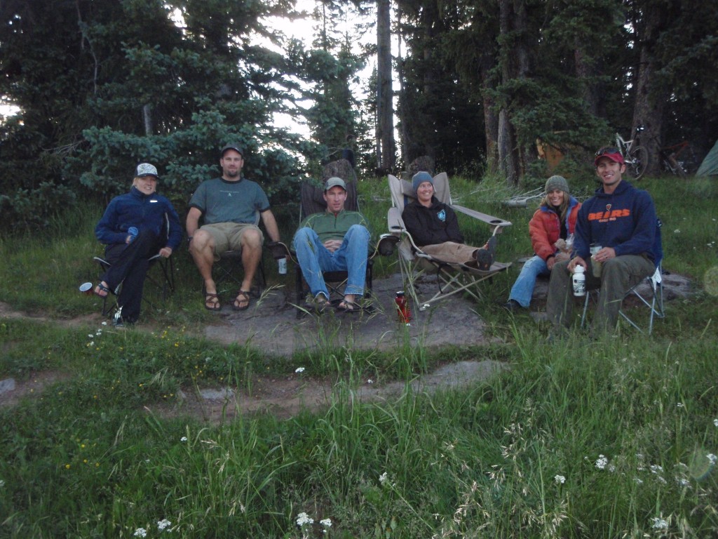 Resting at the Campsite